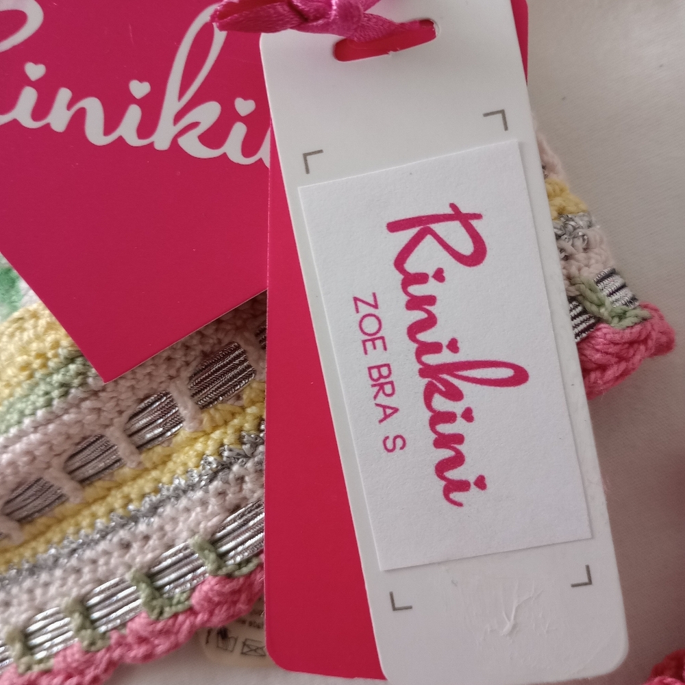 Rinikini Zoe Crochet Bikini Size Small - Picture 5 of 7
